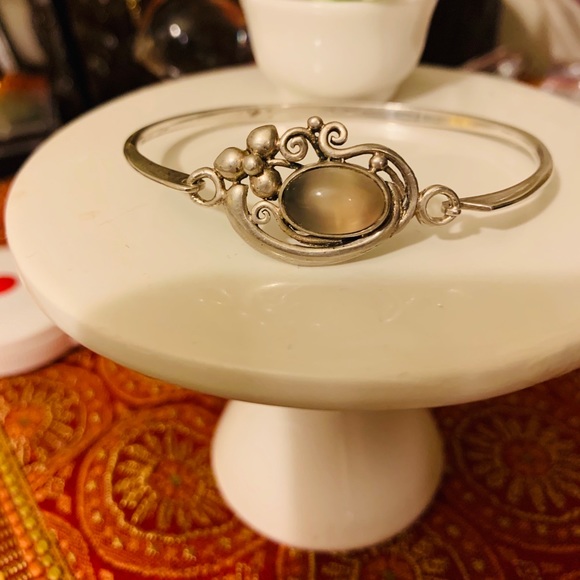 Boma silver vintage bangle bracelet - Picture 3 of 6